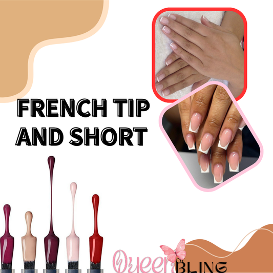 French Tip Short