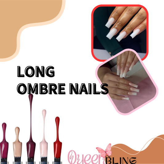 Long Ombre Nails